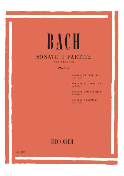 BACH J.S. - 6 SONATA E PARTITE BWV 1001-1006 - VIOLON