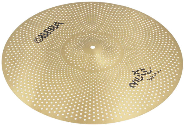 Obera Cymbals Mute 20" Ride - Silent Cymbal - Brass Finish