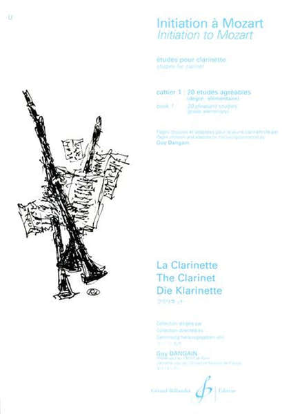 Initiation A Mozart Vol.1 Clarinette - Dangain