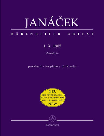 Janacek Leos - 1. X. 1905 Sonata - Piano