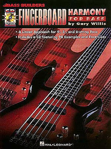 FINGERBOARD HARMONY FOR BASS BASS BUILDERS B+ CD - BASS GUITAR
