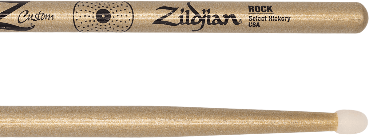 DRUMSTICKS Z-CUSTOM ROCK GOLD CHROMA NYLON
