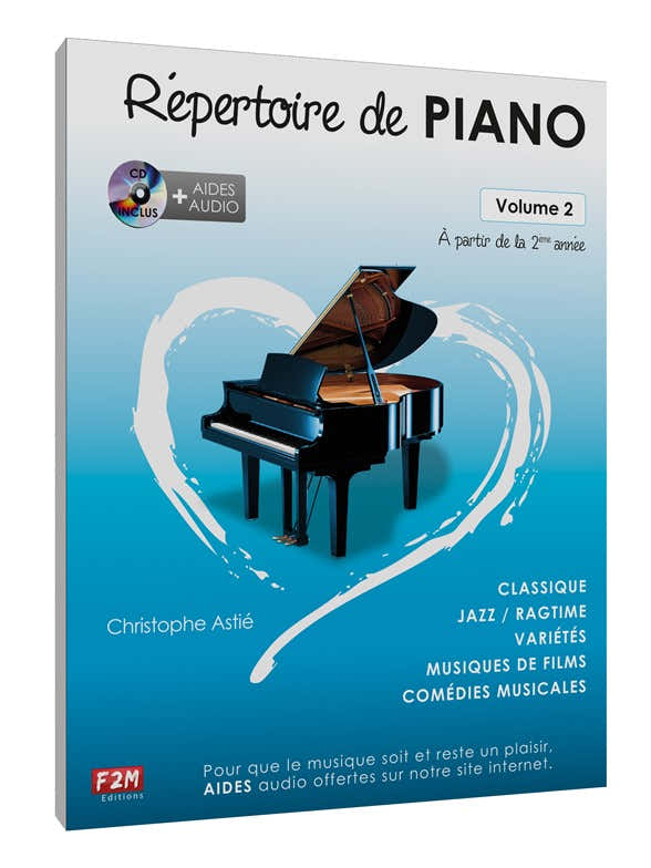 Astie Christophe - Klavierrepertoire Vol.2 + CD