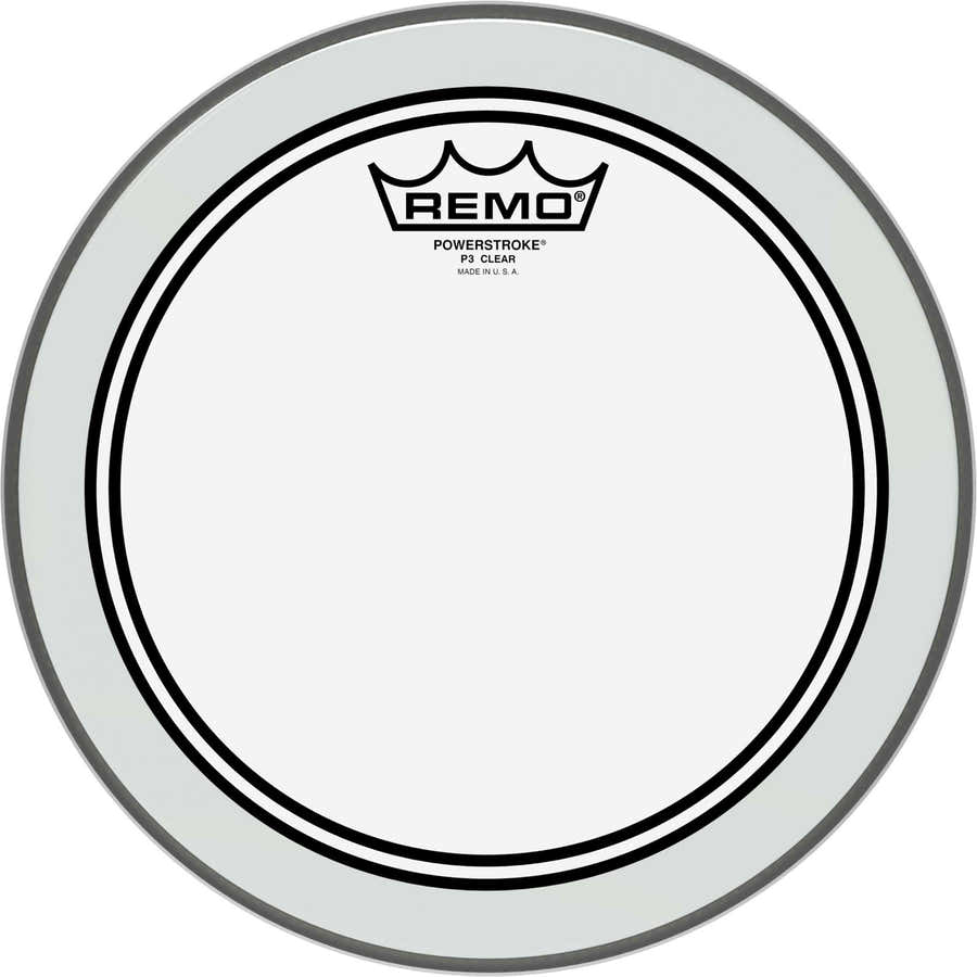 REMO POWERSTROKE 3 AMBASSADOR 10  - CLEAR