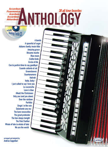 CAPPELLARI A. - ANTHOLOGY  VOL.1 + CD - ACCORDEON