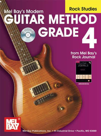 MODERN GUITAR METHOD GRADE 4, ROCK STUDIES + CD - GUITAR