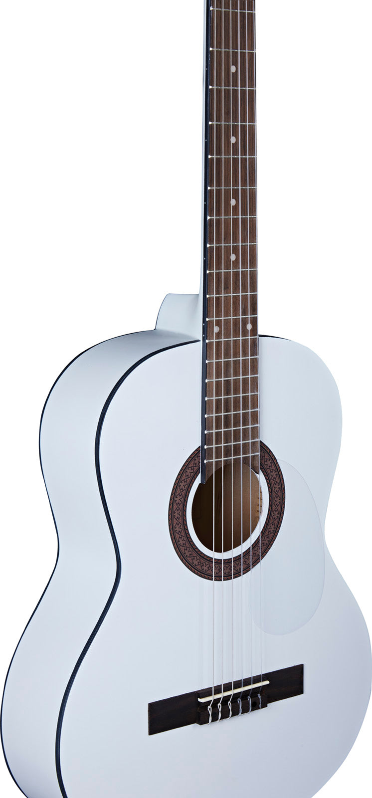CS-10 4/4 Weiß mit Satin-Oberflächenbehandlung