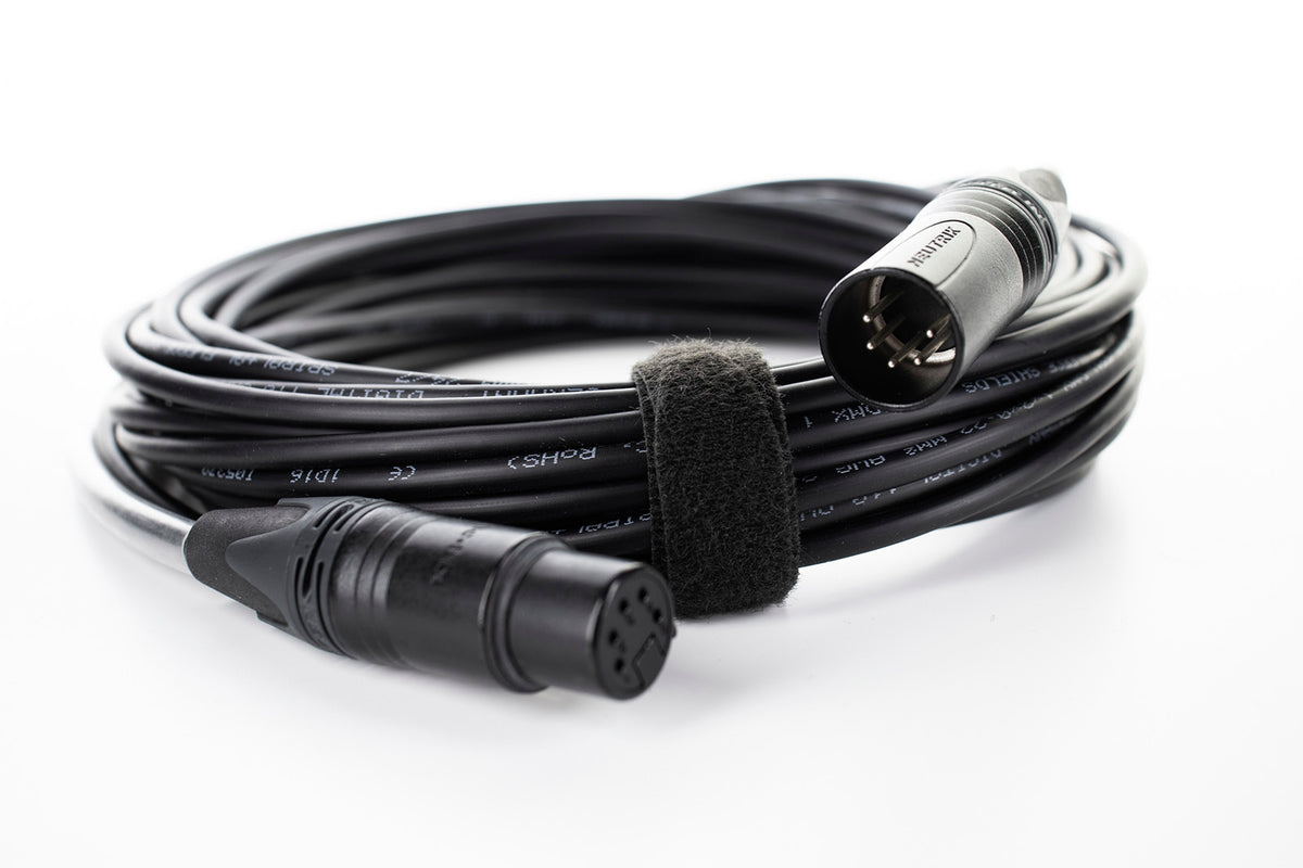 DMX-Kabel 5-polig Anschlüsse 10 M