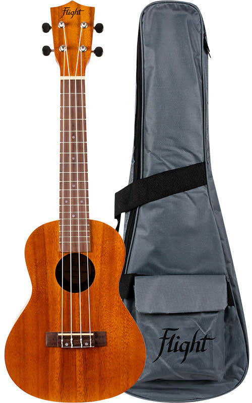 NUC250 Concert Ukulele - Acacia -