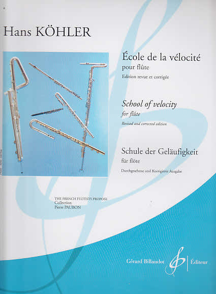Schule der Geläufigkeit Flöte - Kohler