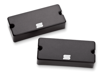 HUMBUCKER SET ALT.METAL BLACKOUTS 7 STRINGS ACTIVE MOUNT NOIR