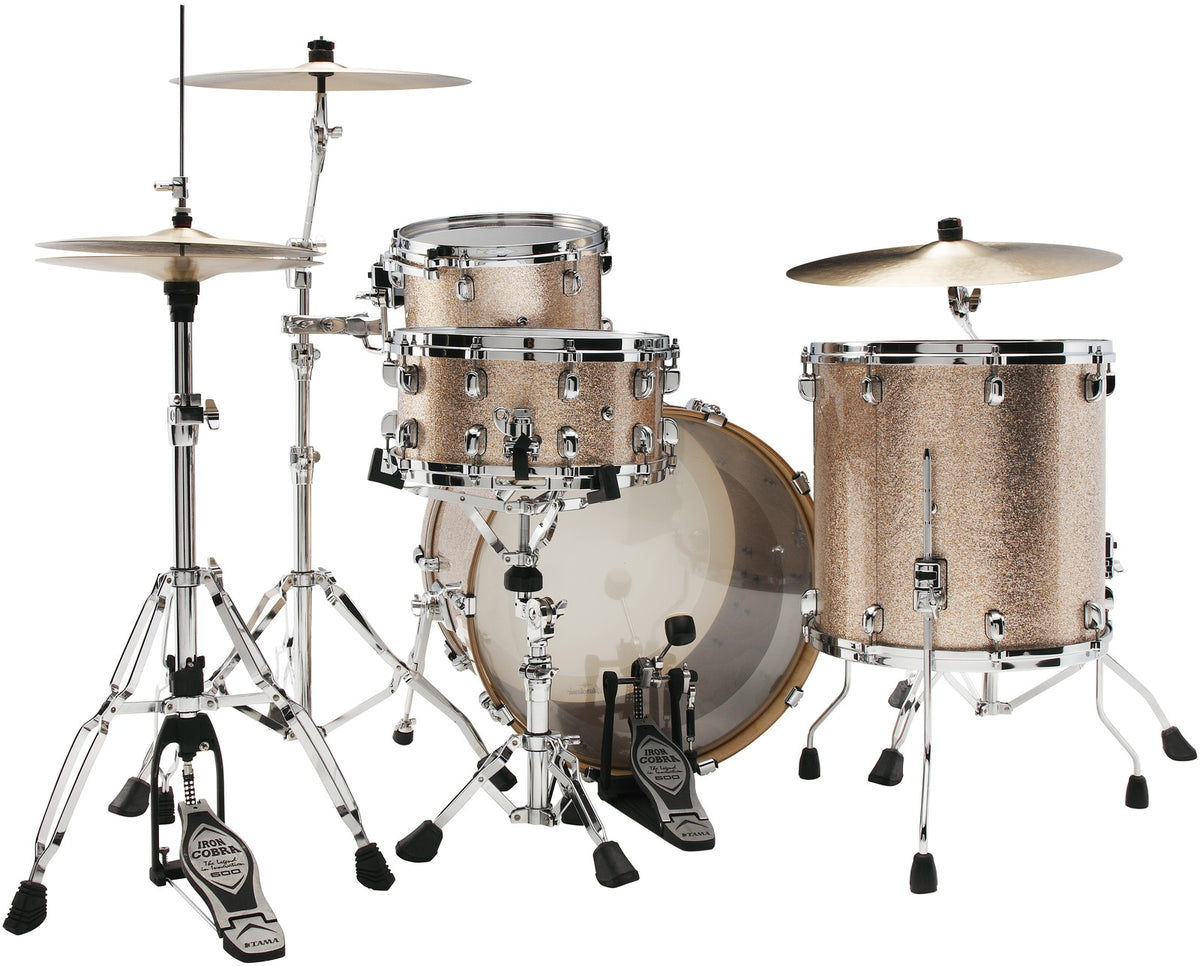 WBR32RZS-VCS - Starclassic Walnut/Birch Rock 22" Vintage-Champagner mit Glitzereffekt